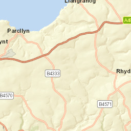 B4334, Llandysul, Ceredigion SA44 5JL Street Map