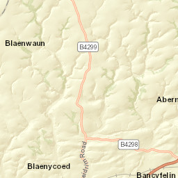 2 Fronllan, Cwmbach, Whitland, Carmarthenshire Street Map
