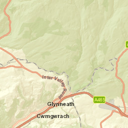 A4067, Swansea, Powys SA9, UK Street Map