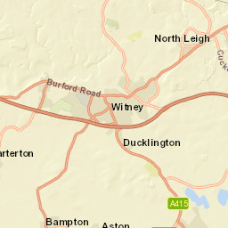 4 Langdale Gate, Witney, Oxfordshire OX28 Street Map