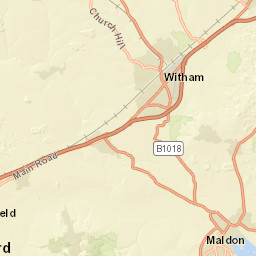 Terling Hall Rd, Chelmsford, Essex CM3, UK Street Map