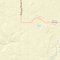 Alberta 584, Mountain View County, AB T0M Street Map