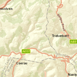 7 Greenfield Terrace, Blaengarw, Bridgend Street Map