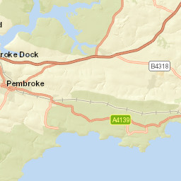 7 The Rise, Redberth, Tenby, Pembrokeshire Street Map