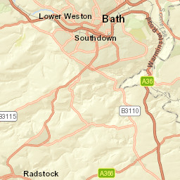 5 Hill View, Priston, Bath, Bath and North East Somerset BA2  Street Map