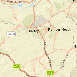 1 Elm Rd, Sherborne St John, Hampshire RG24, UK Street Map