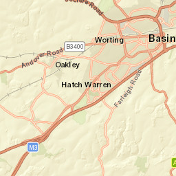 1 Church Rd, North Waltham, Basingstoke, Hampshire RG25 2BG,  Street Map