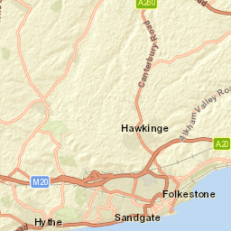 Rampart Rd, Hythe, Kent CT21, UK Street Map