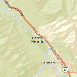 725 9 Street, Canmore, AB T1W 2V7 Street Map