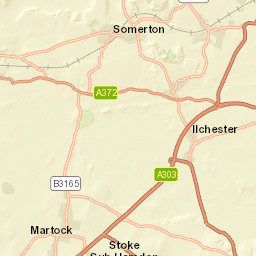 Somertonfield Road, Somerton, Somerset  Street Map