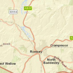 6 The Hundred, Romsey, Hampshire SO51 Street Map