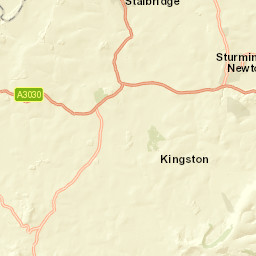 525 Brown Street, Bishop's Caundle, Sherborne Street Map