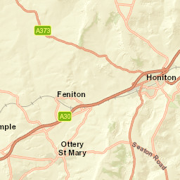 Ottery St Mary, Devon EX11 1DW, UK Street Map