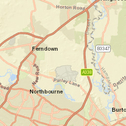 West Parley, Ferndown, Dorset BH22 8LW, UK Street Map