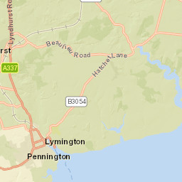 New Forest National Park, Balmer Lawn Rd, Brockenhurst, Hamps Street Map