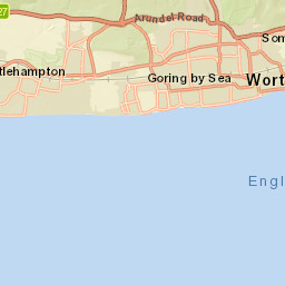 Worthing, West Sussex BN11 3PT, UK Street Map