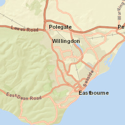 Beachy Head Rd, Eastbourne, East Sussex BN20, UK Street Map