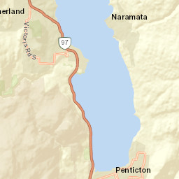 6215 Canyon View Road, Summerland, BC Street Map