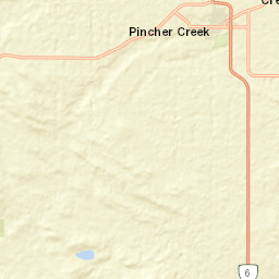 Waterton Avenue, Pincher Creek, AB T0K Street Map