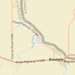 Highway 11, Baudette, MN 56623, USA Street Map