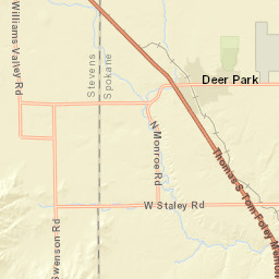5900-5958 West Burroughs Road, Deer Park Street Map