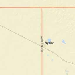 31001-32399 303rd Ave SW Ryder ND Street Map