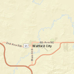 309 Park Avenue East, Watford City, ND Street Map