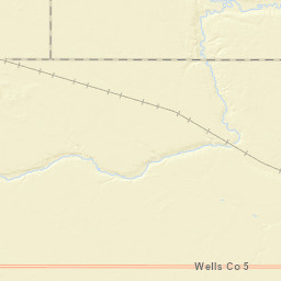 3700-3798 24th St NE Harvey ND Street Map