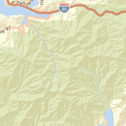 State Highway 97 Scenic, Coeur d'Alene, ID Street Map