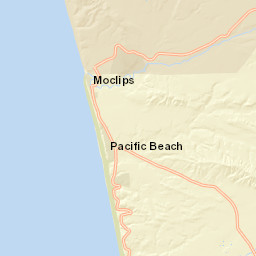 Washington 109, Pacific Beach, WA 98571 Street Map