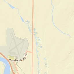 6802 Randolph Road Northeast, Moses Lake Street Map