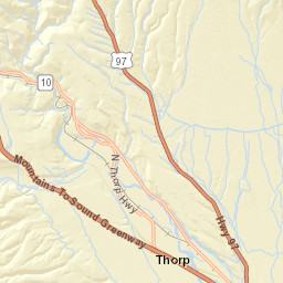 Thorp, WA 98946, USA Street Map