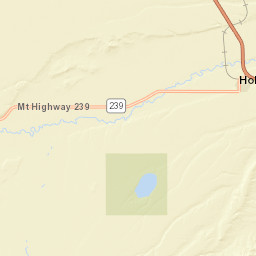 6th Street South, Hobson, MT 59452, USA Street Map