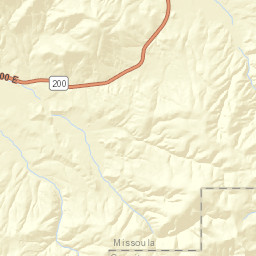 22305-22467 MT-200 Bonner MT Street Map