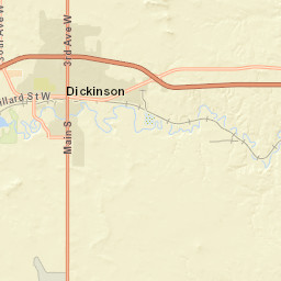 200-298 West Museum Drive, Dickinson Street Map