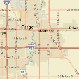 510 4th Avenue North Fargo ND Street Map