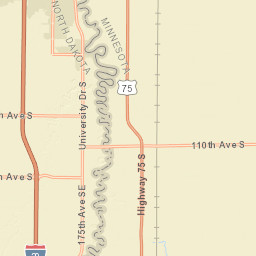 7492 South University Drive, Fargo, ND Street Map