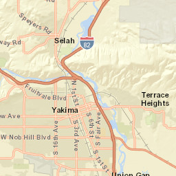 101 East Yakima Avenue, Yakima, WA Street Map