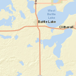 697-799 Lake Ave N Battle Lake MN Street Map