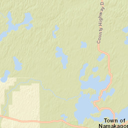 County Highway M, Cable, WI 54821 Street Map