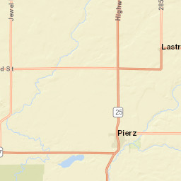 22832-23150 Morrison County 43 Pierz MN Street Map
