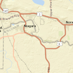 601-643 South Stephenson Avenue, Iron Mountain Street Map