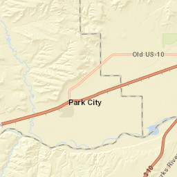 305-399 1st Street East Park City MT Street Map