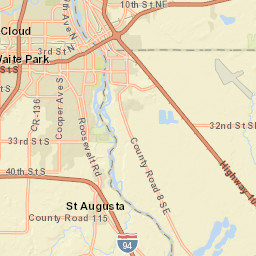 501-515 West Saint Germain Street Saint Cloud MN Street Map