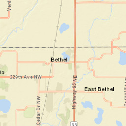 21573-21835 Nightingale Street Northwest Street Map