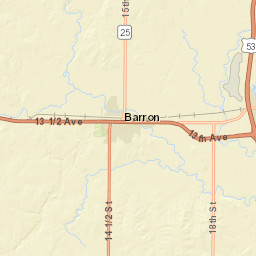 1629-1631 19th Street, Cameron, WI  Street Map