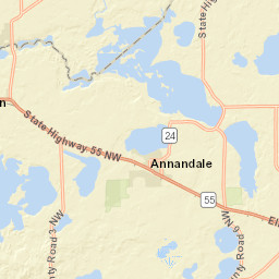 5979-5999 County Road 5 Northwest, Annandale Street Map