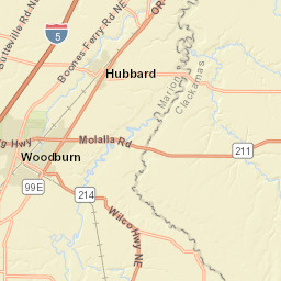 6002 South Newman Road Woodburn OR Street Map