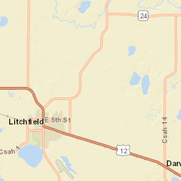 65018 U.S. 12, Litchfield, MN 55355 Street Map