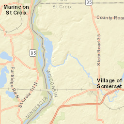 WI-64 Somerset WI 54025 America Street Map